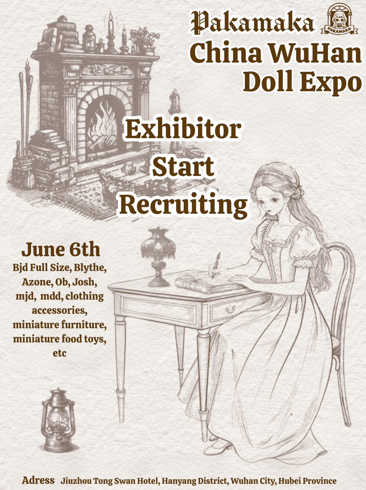 June 6,Wuhan Doll Expo,China